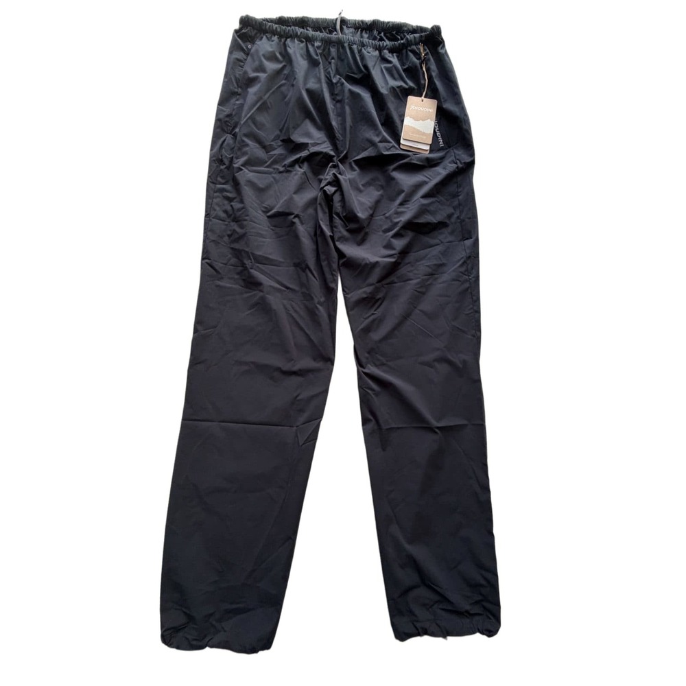 Houdini Pace Light Pants Men's XL True Black Lightweight Shell Trail Pants NWT